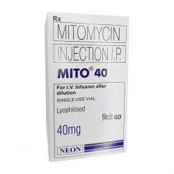 Митомицин (Mitomycin 40mg) порошок д/пригот. р-ра д/инъекц 40мг фл 1шт в Уфе и области фото