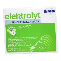 Хумана электролит (Humana) 6.25г фенхель 12шт в Уфе и области фото