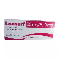 Лонсурф (Lonsurf) 20мг/8,19мг табл. 20шт в Уфе и области фото