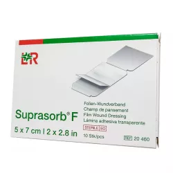 Супрасорб Ф (Suprasorb F) стер. пленка для перевязки ран 5*7см 10шт в Уфе и области фото