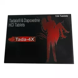 Тадалафил   Дапоксетин (Tada-4x) 10 30мг табл. №4 в Уфе и области фото