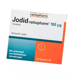 Йодид Ратиофарм (Калия Йодид) ГЕРМАНИЯ Ratiopharm 100мкг таб. №50 в Уфе и области фото