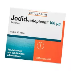 Йодид Ратиофарм (Калия Йодид) ГЕРМАНИЯ Ratiopharm 100мкг таб. №100 в Уфе и области фото