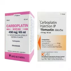 Карбоплатин Kocak / Womastin / Carplatu фл. 10мг/мл 45мл (450мг) №1 в Уфе и области фото