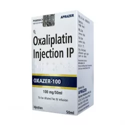 Оксалиплатин Oxazer конц. для приг. инъекц. р-ра 2мг/мл 50мл фл.100мг в Уфе и области фото