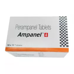 Перампанел 4 мг Ampanel :: Файкомпа полный аналог 4 мг №100!! (100 таб.) в Уфе и области фото