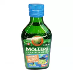Рыбий жир Меллер Moller omega 3 (Mollers) р-р с фруктовым вкусом Европа 250мл в Уфе и области фото