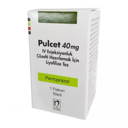 Пантопразол ампулы (уколы) Pulcet 40мг №1 в Уфе и области фото