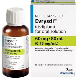Рисдиплам Эврисди :: Risdiplam Evrysdi порошок для приг. р-ра для ор. прим. 60мг/80мл 0,75мг/мл в Уфе и области фото
