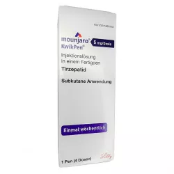 Мунджаро 5 мг / доза 4 дозы :: Тирзепатид Mounjaro KwikPen в Уфе и области фото