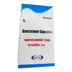 Ганцикловир таблетки (капсулы) Natclovir 250мг №30 в Уфе и области фото