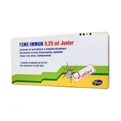 ФСМЕ Иммун Джуниор Инжект вакцина (FSME Immun Junior Inject) шприц 0,25мл (без иглы) №1 в Уфе и области фото