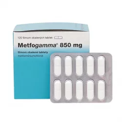 Метфогамма таблетки 850мг 120шт в Уфе и области фото